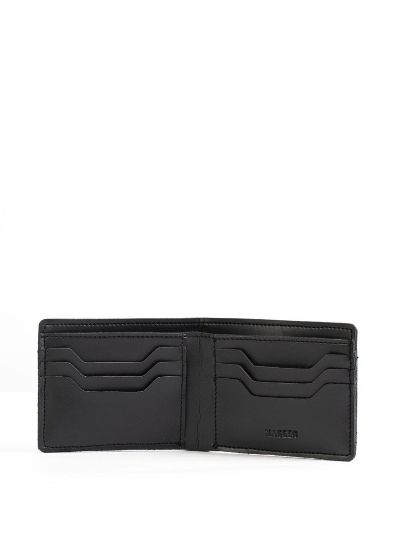NASEEG Basic Leather Wallet From Naseeg - Black - Image 3